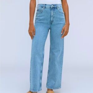 Everlane Women’s “Way High Sailor Jean” (Salt Water)